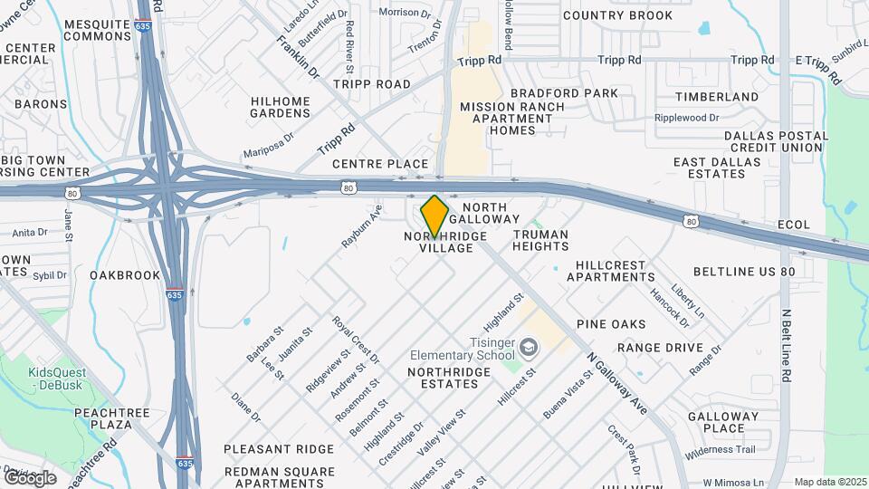 1804 Ridgeview Plaza Map and Location Details