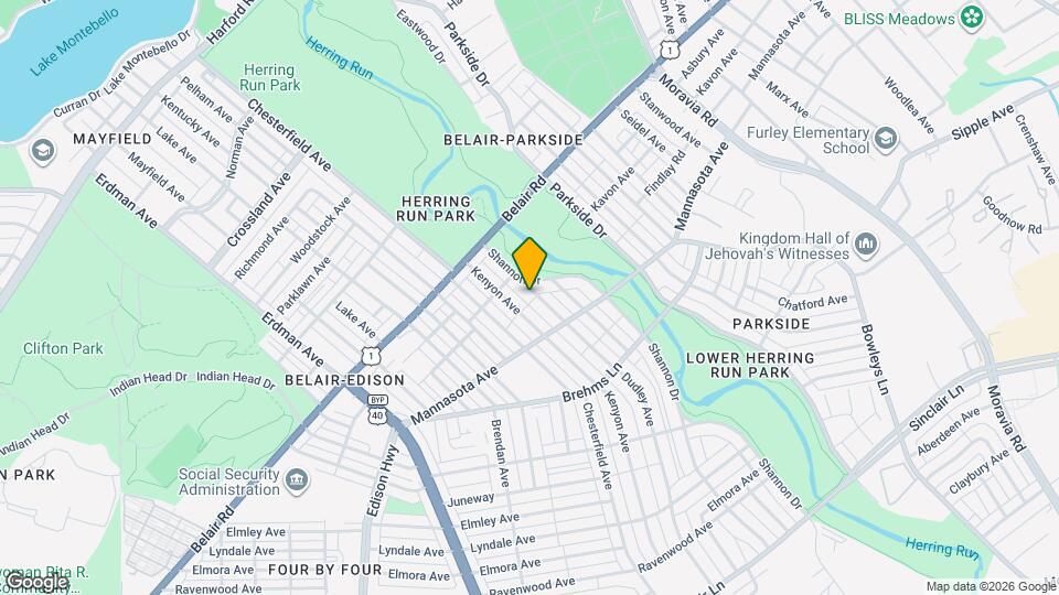 3135 Dudley Ave Map and Location Details