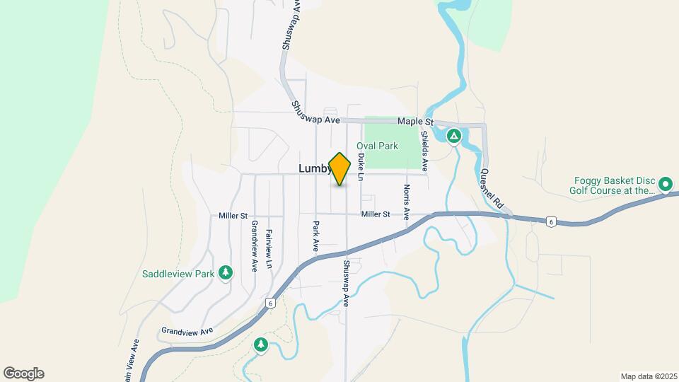 2156 Shuswap Av Map and Location Details