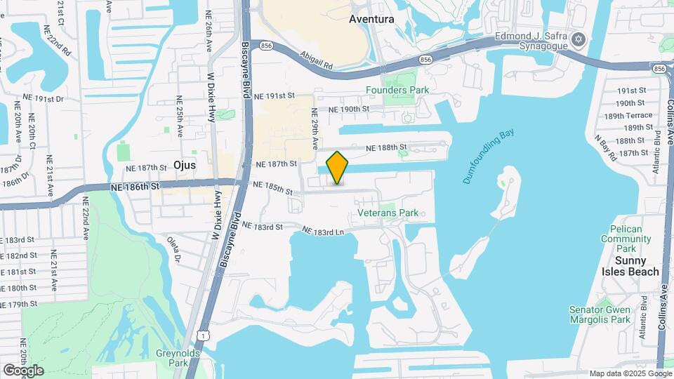 2945 NE 185th St Map and Location Details