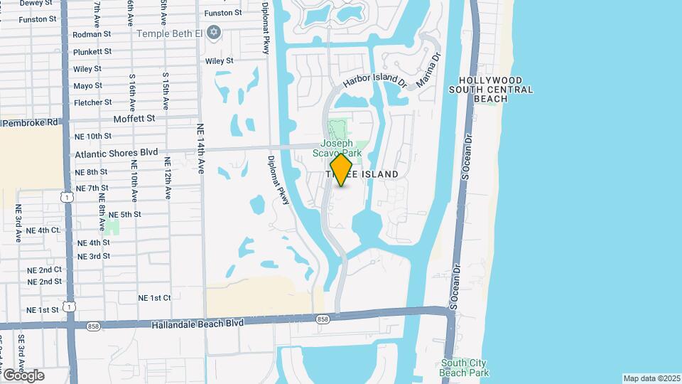 600 Three Islands Blvd, Unit 1113 Map and Location Details