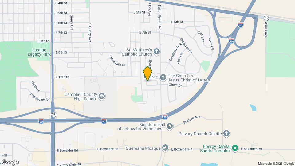 1321 Eagles Nest Cir Map and Location Details