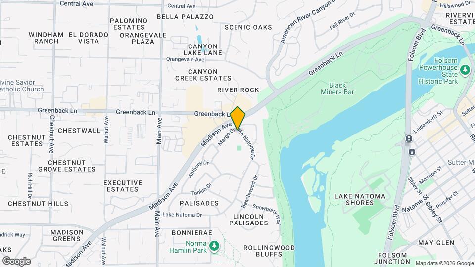 9681 Lake Natoma Dr Map and Location Details