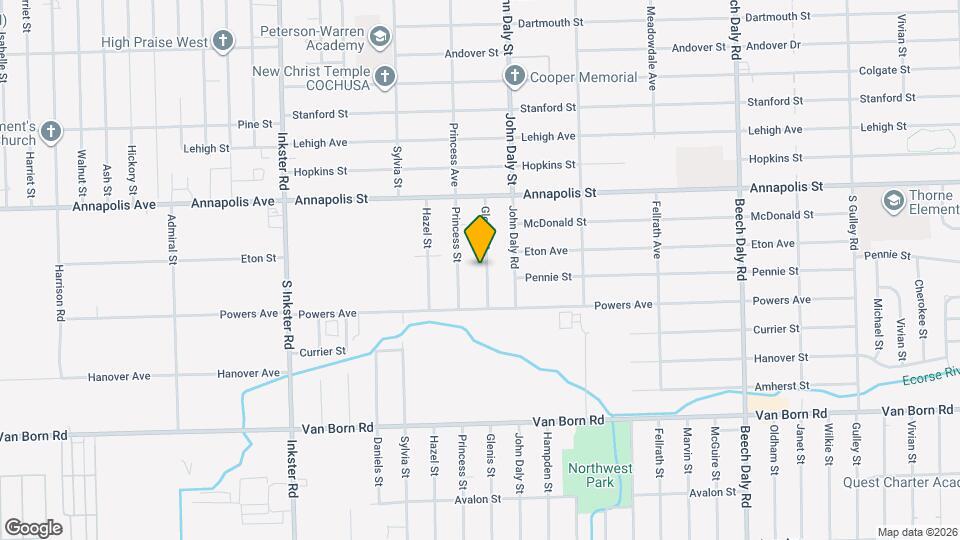 5048 Glenis St Map and Location Details
