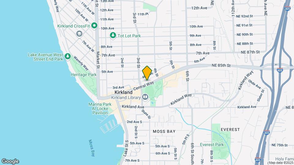 Parque Kirkland Apartments Map and Location Details