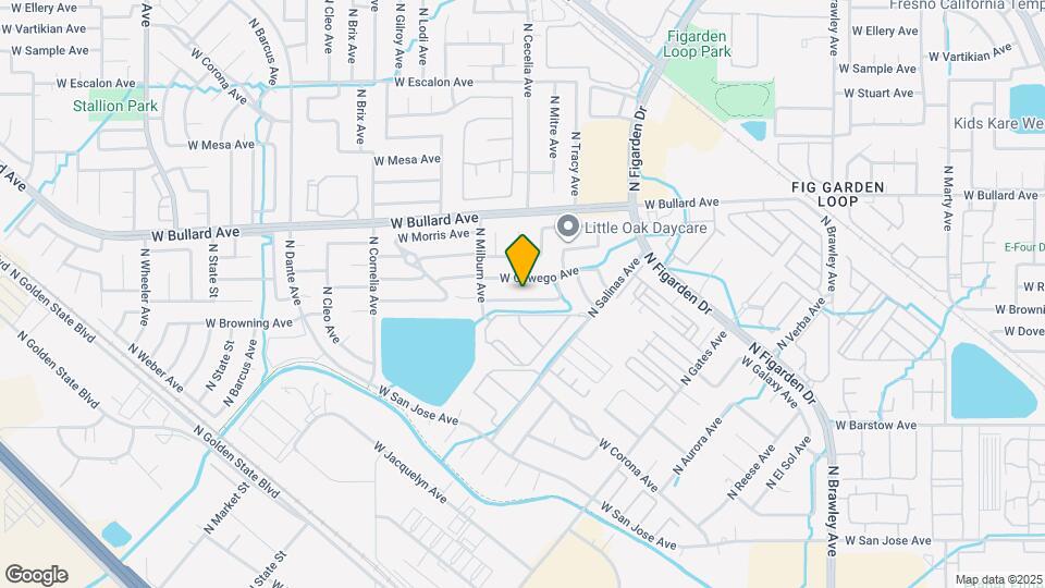 4540 W Roberts Ave Map and Location Details