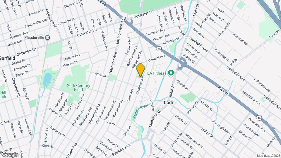 165 Corabelle Ave Map and Location Details