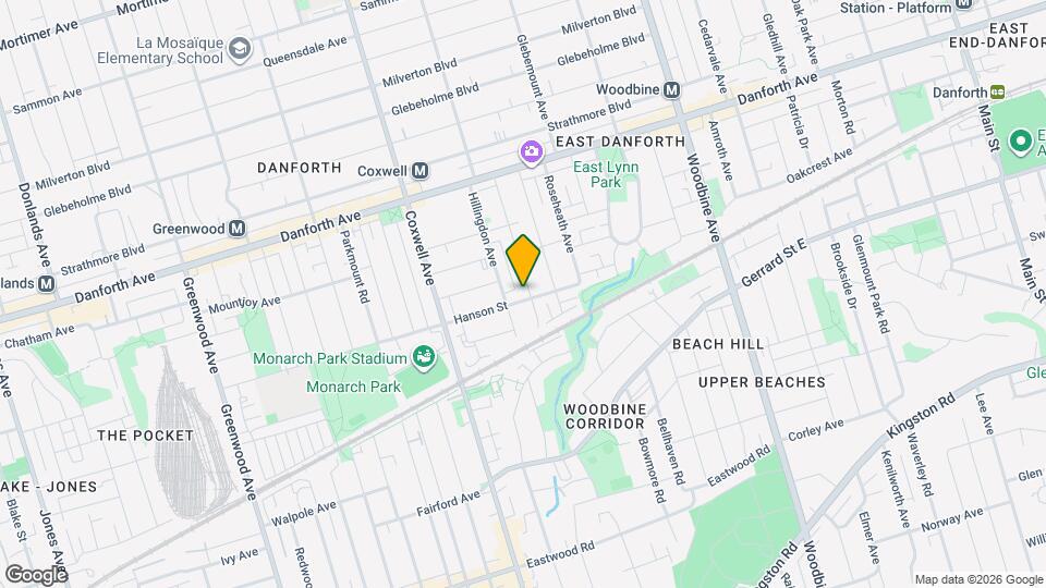 146 Hanson St Map and Location Details