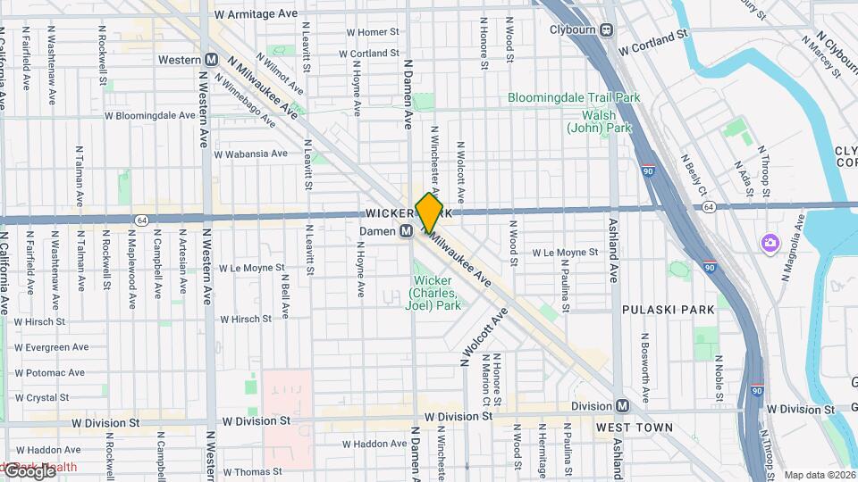 Wicker Park Apartments Mapa y Detalles de la Ubicación