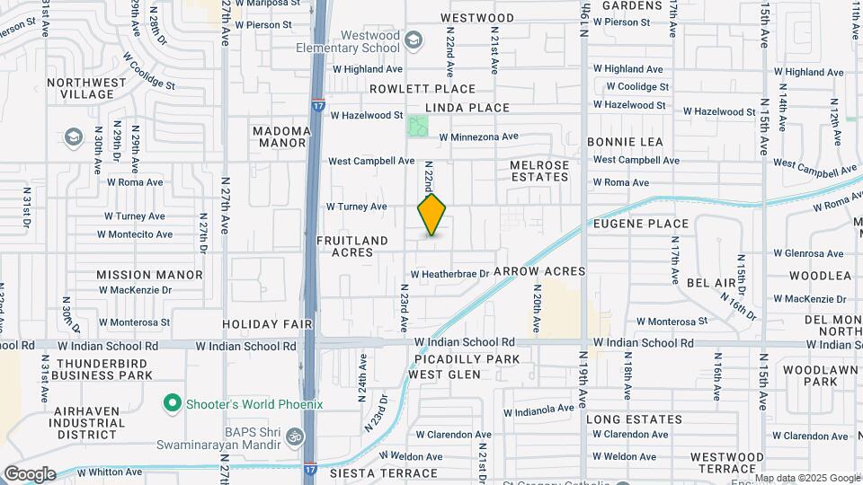 Sandalwood Apartments Mapa y Detalles de la Ubicación