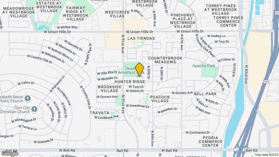 8956 W Charleston Ave Map and Location Details