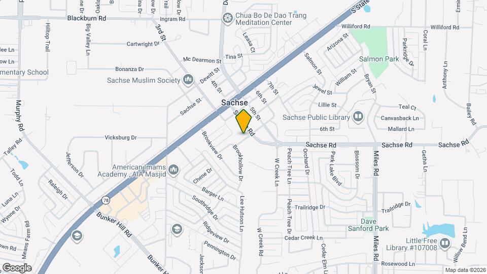 5507 Alexander St Map and Location Details