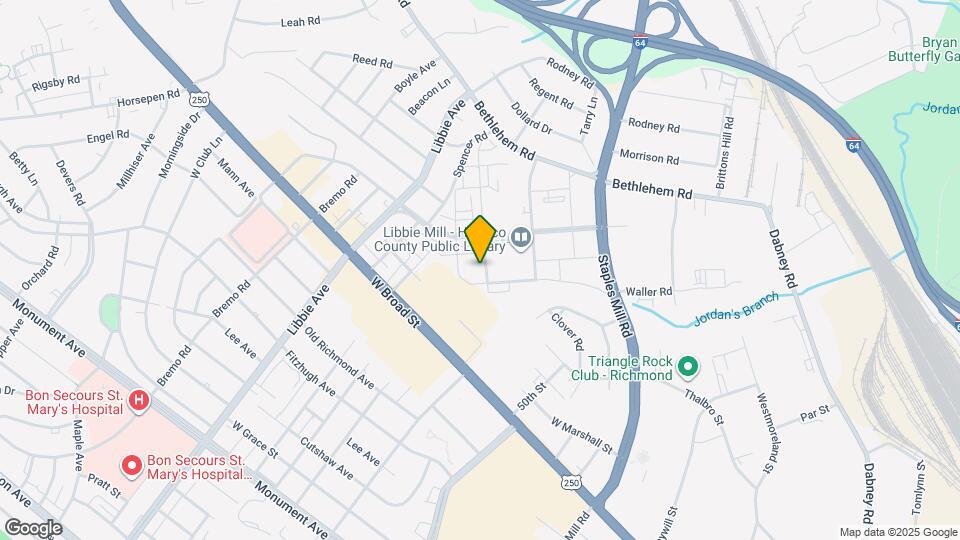 2008 Libbie Lake West St, Unit A Map and Location Details