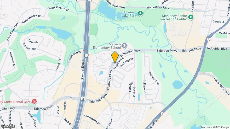 1042 Ridgecrest Dr Map and Location Details