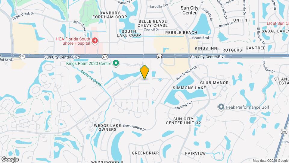 1801 Bedford Terrace Map and Location Details