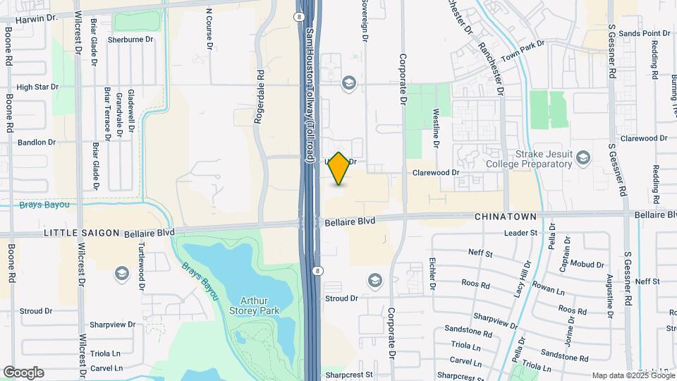 6633 W Sam Houston Pkwy S Map and Location Details