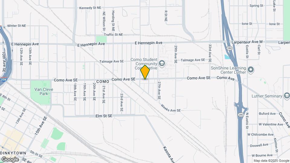 2516 Como Ave SE Mapa y Detalles de la Ubicación