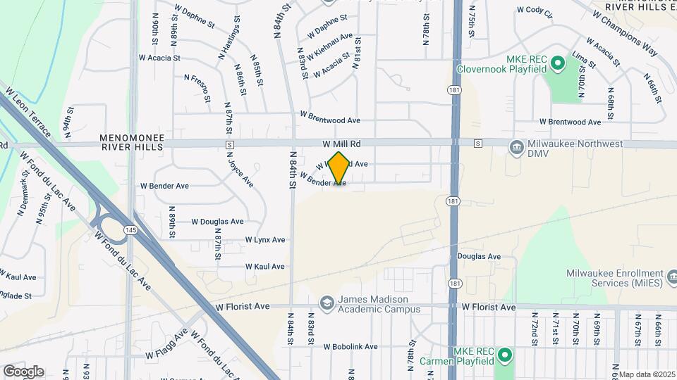 8139 W Bender Ave, Unit 3 Mapa y Detalles de la Ubicación
