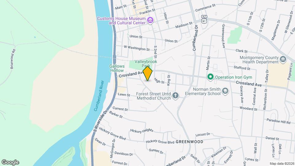 827 Charlotte St Map and Location Details