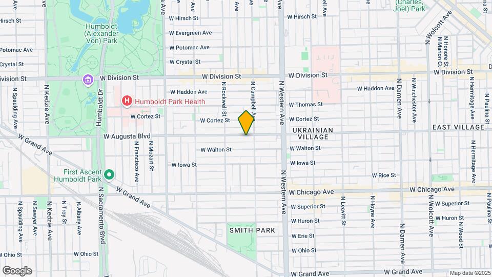 2515 W Augusta Blvd Map and Location Details