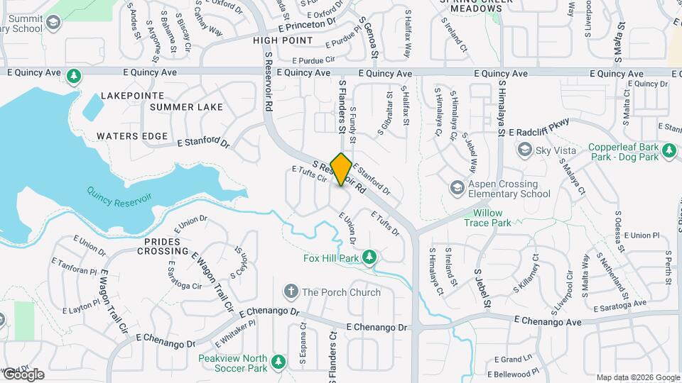 4637 S Flanders Way Map and Location Details
