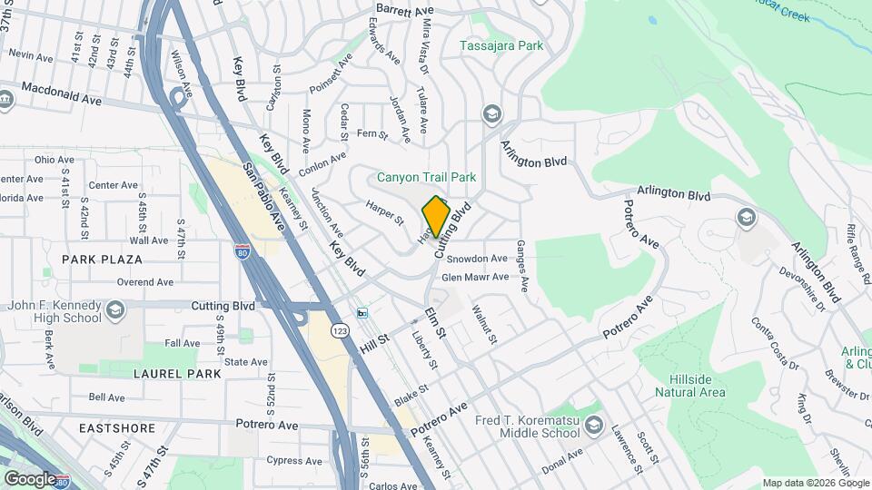 6751 Cutting Blvd Map and Location Details