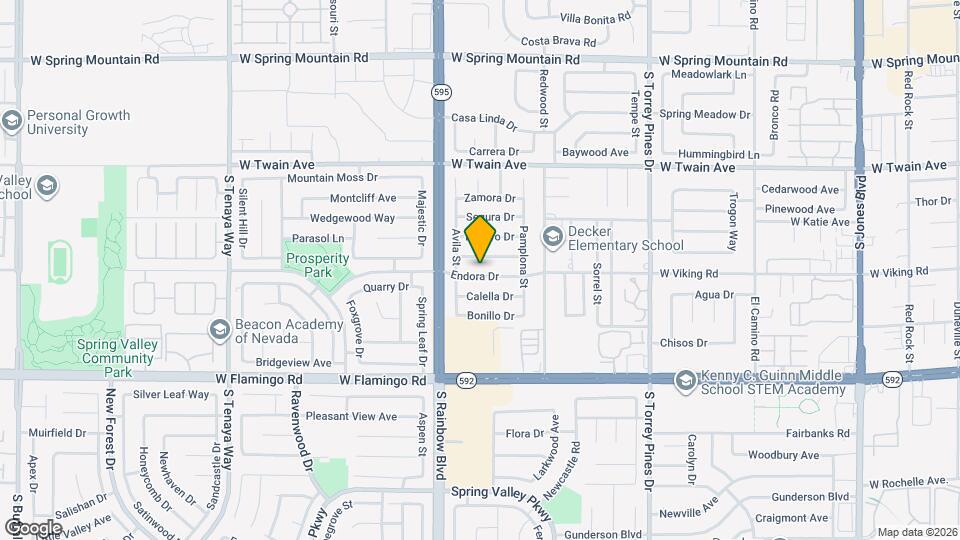 6822 Endora Dr Map and Location Details