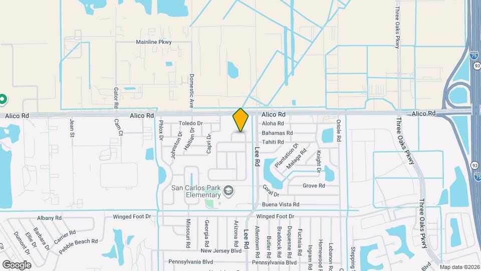 7440 Bear Hollow Cir Map and Location Details