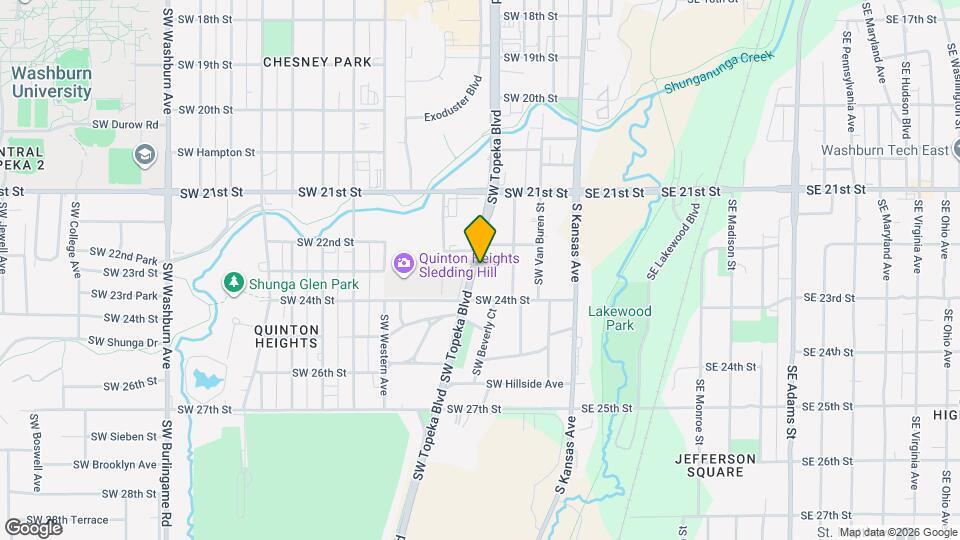 2324 SW Topeka Blvd Map and Location Details