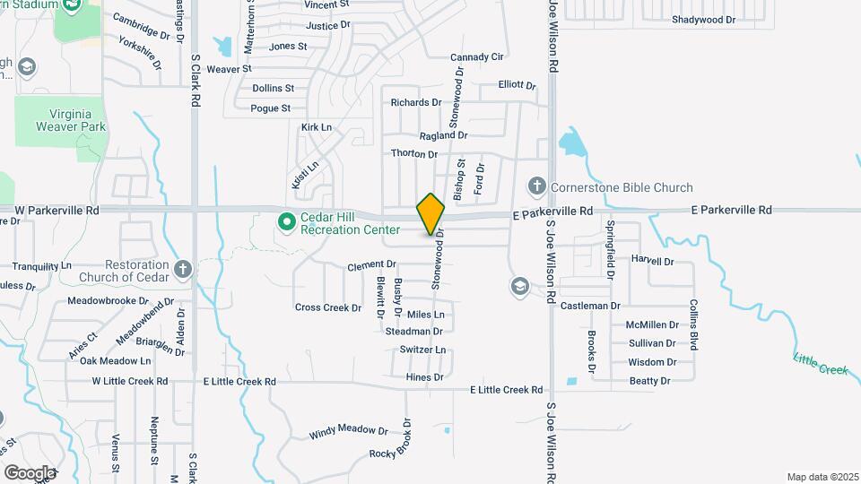 832 Larue Dr Map and Location Details