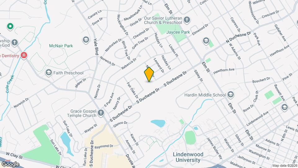 416 S Cadillac Dr Map and Location Details