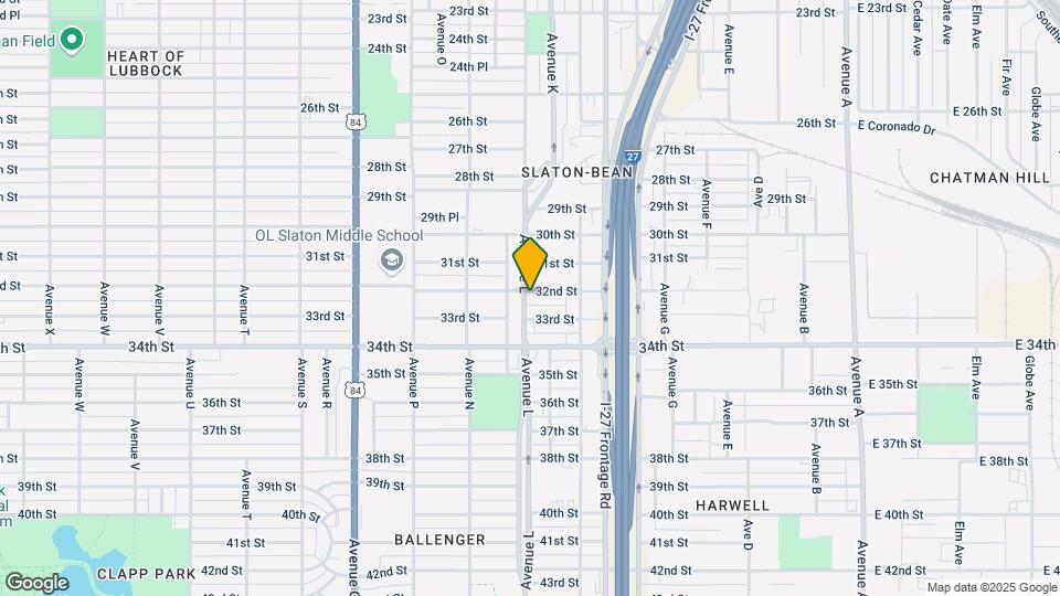 1123 32nd St Map and Location Details