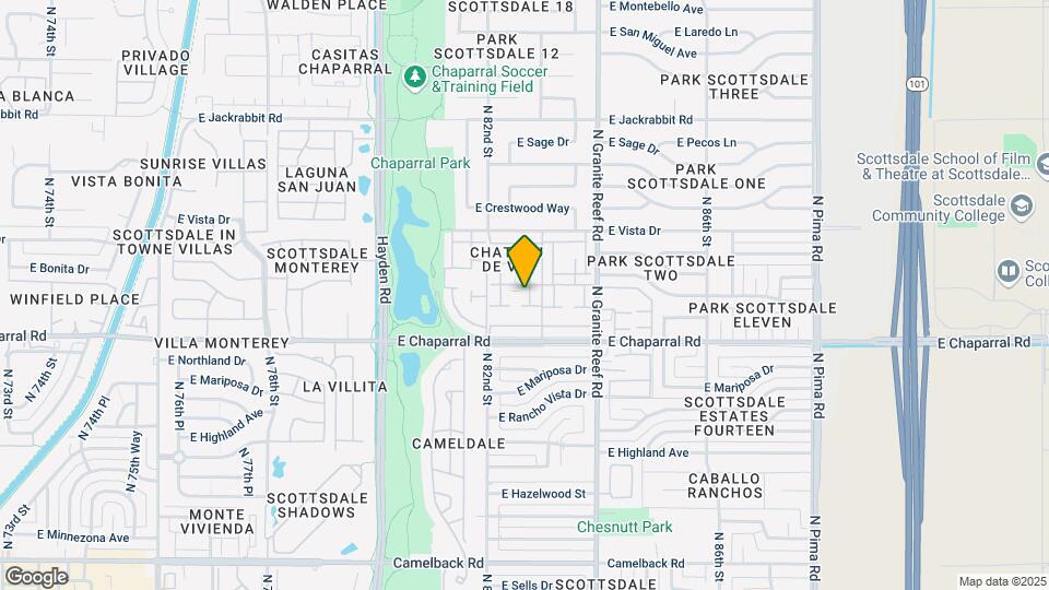 8237 E Orange Blossom Ln Map and Location Details