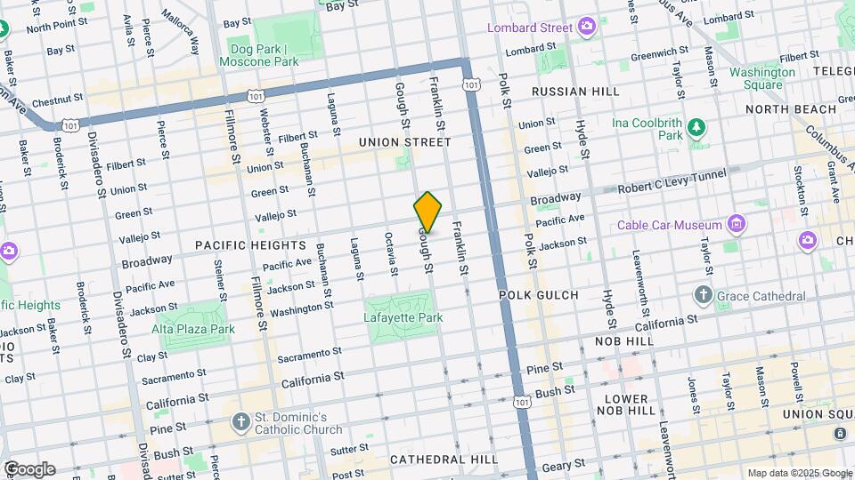 Eighteen Six Pacific Apartments and Nearby San Francisco