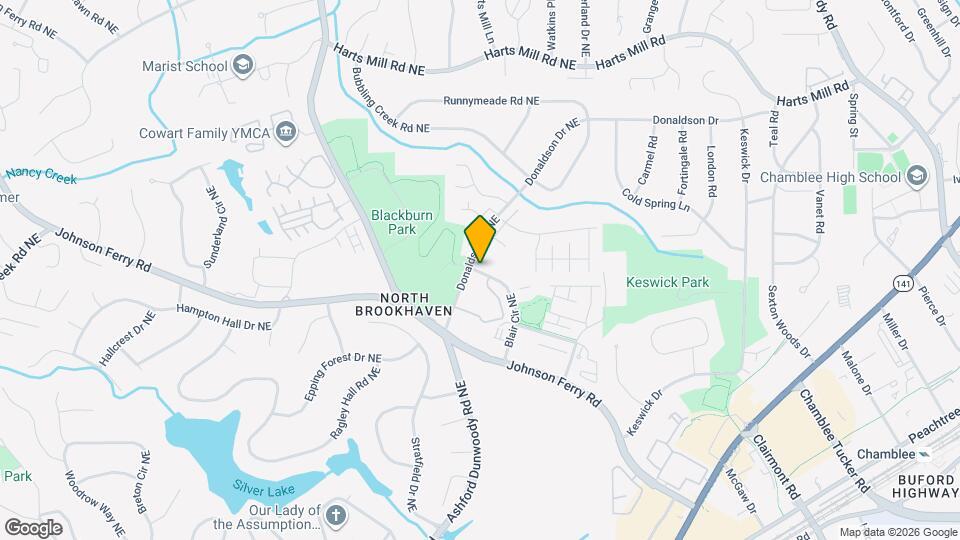 3565 Blair Cir NE Map and Location Details