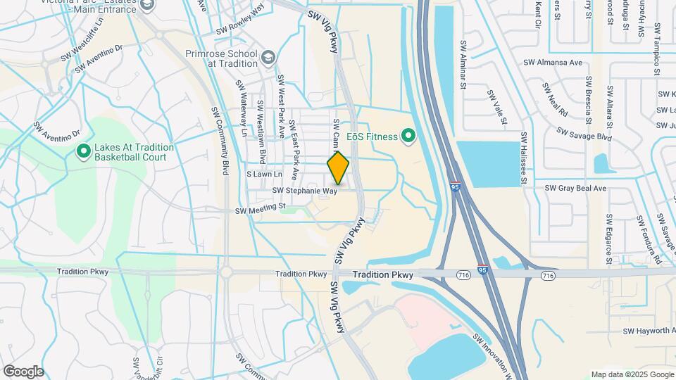 10320 SW Stephanie Way Map and Location Details