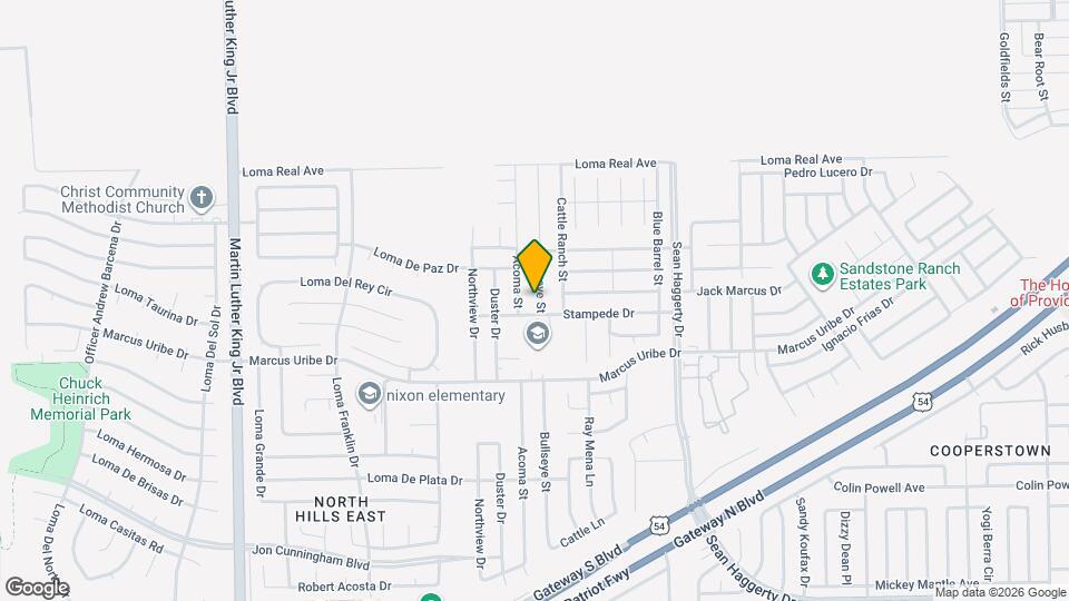 11269 Bullseye St Map and Location Details