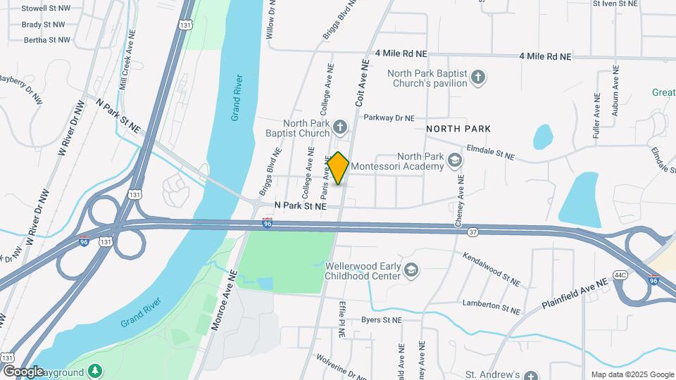 3271 Coit Ave NE, Unit #1 Map and Location Details