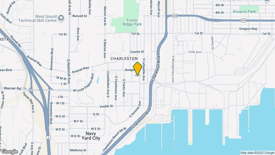 321 S Summit Ave Map and Location Details