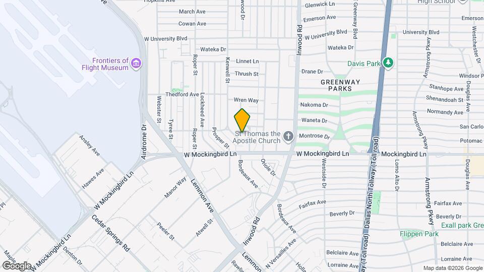 6514 Kenwell St Map and Location Details