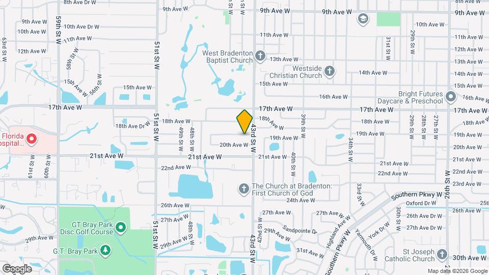 4315 19th Ave W Map and Location Details