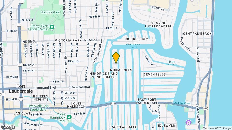 160 Isle of Venice Dr Map and Location Details