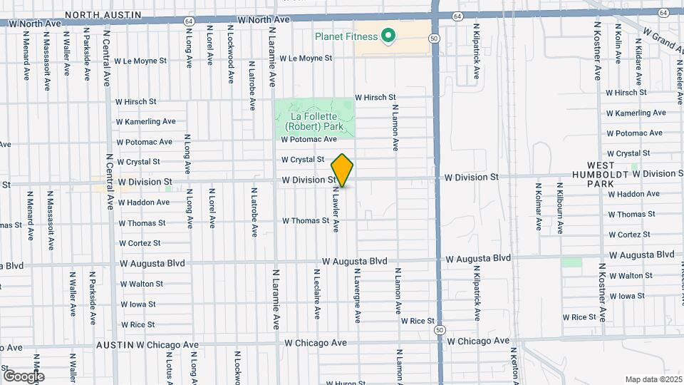 1139-1149 N Lawler Ave Map and Location Details