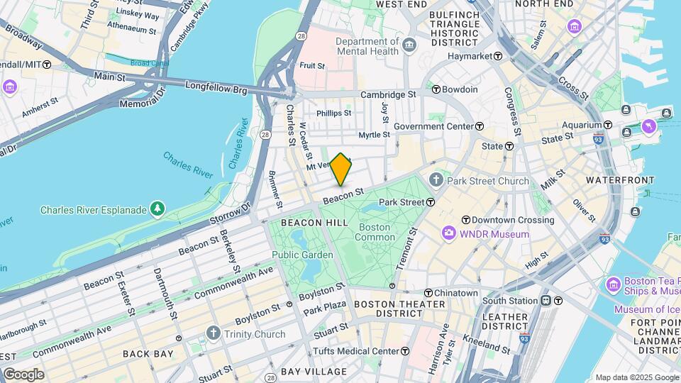 50 Beacon St Map and Location Details
