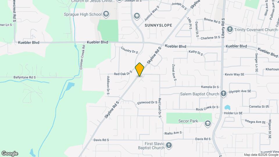 5235-5237 Springcrest Dr S Map and Location Details