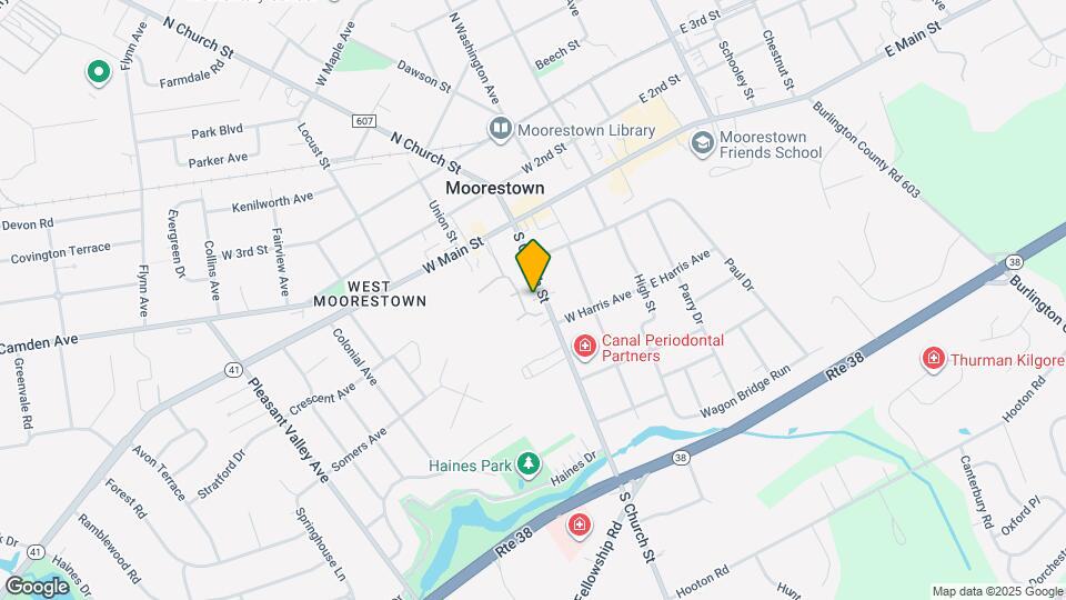 220 S Church St Map and Location Details