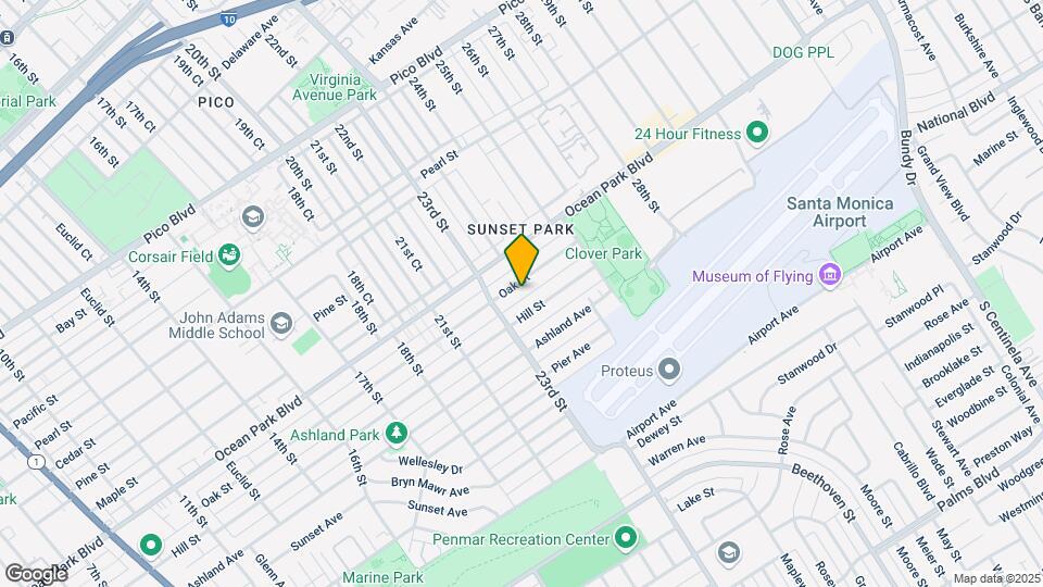 2334 Oak St Map and Location Details
