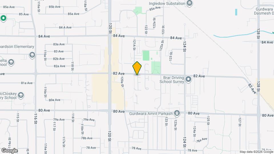 12158 82 Av Map and Location Details