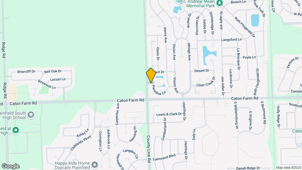 2419 Paradise Cir Map and Location Details