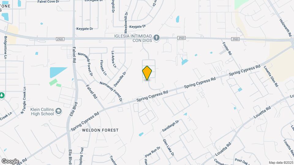 3259 Enchanted Hollow Ln Map and Location Details